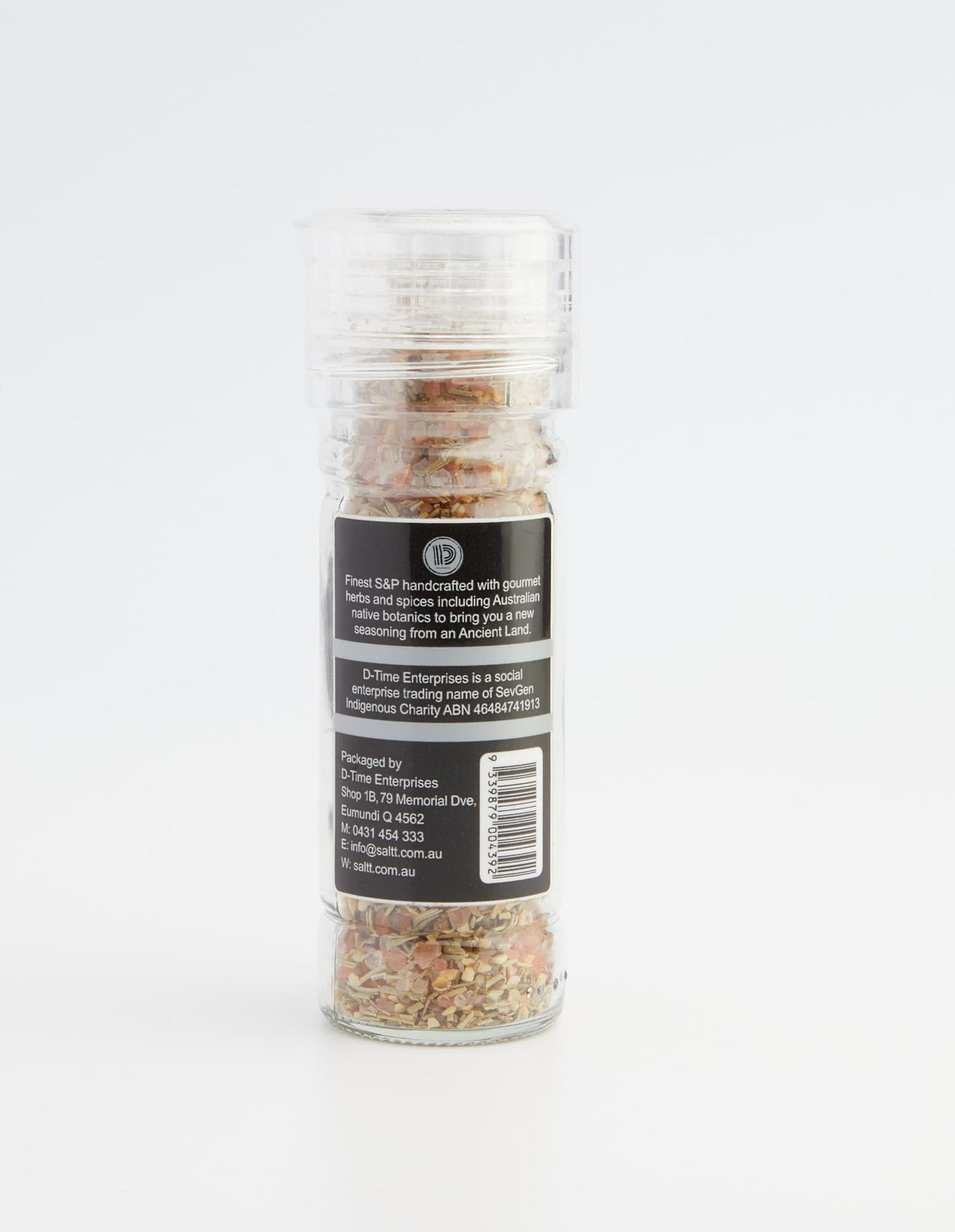 Rosemary and Garlic Salt Grinder